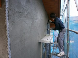左官工事はこんな感じで施工されます Part 3