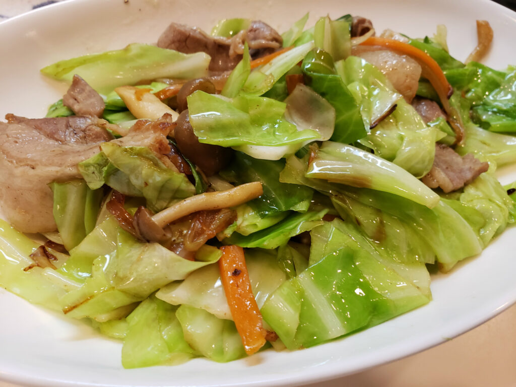 肉野菜炒め