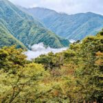 三峰神社と雲海