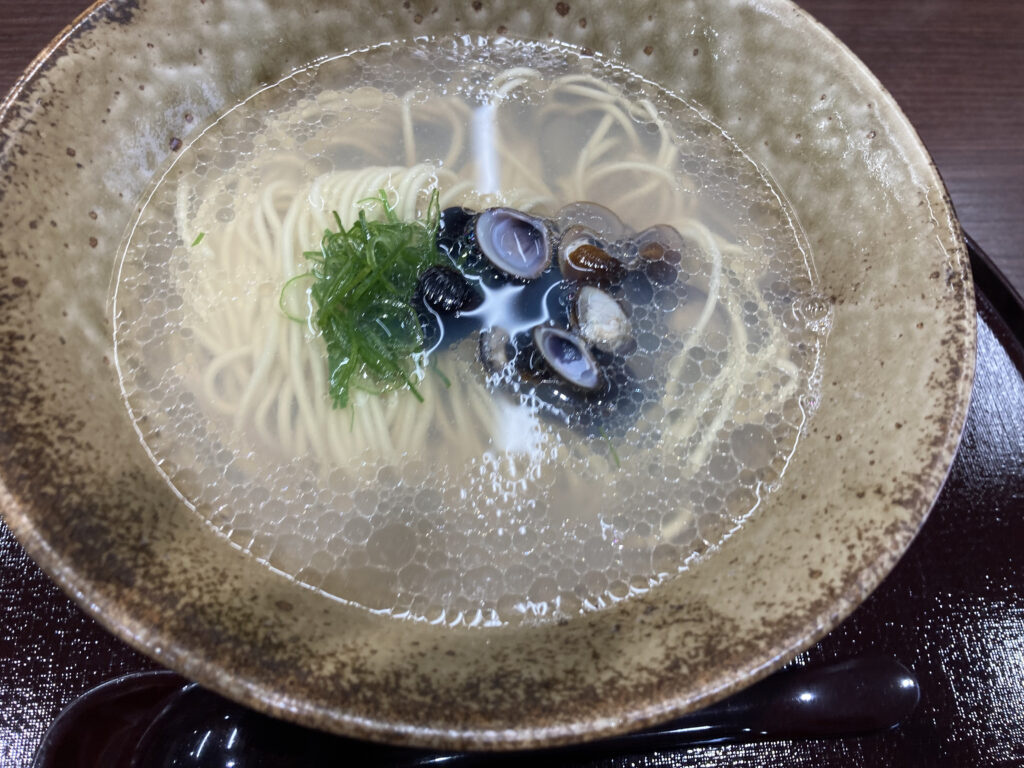 シジミ味のラーメン