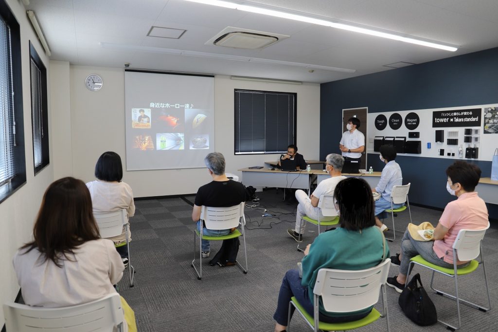 埼玉県熊谷市で水まわり勉強会を行いました。タカラさんからご説明して頂きました。