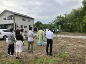 地鎮祭を行いました